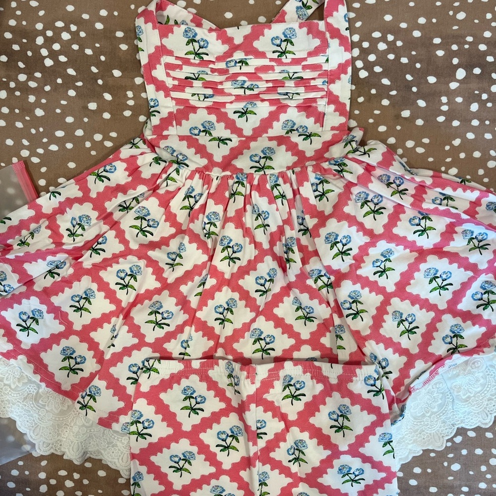 Sweethoney pinafore set